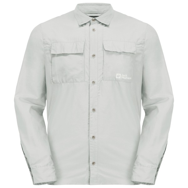 Jack Wolfskin  Barrier L/S Shirt - Overhemd, grijs