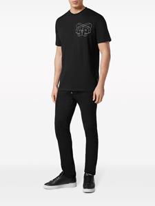 Philipp Plein T-shirt met print - Zwart