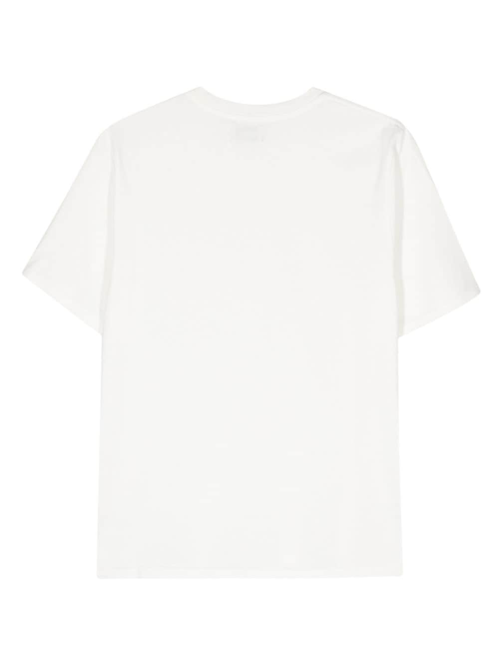 Autry logo-appliqué cotton T-shirt - Wit