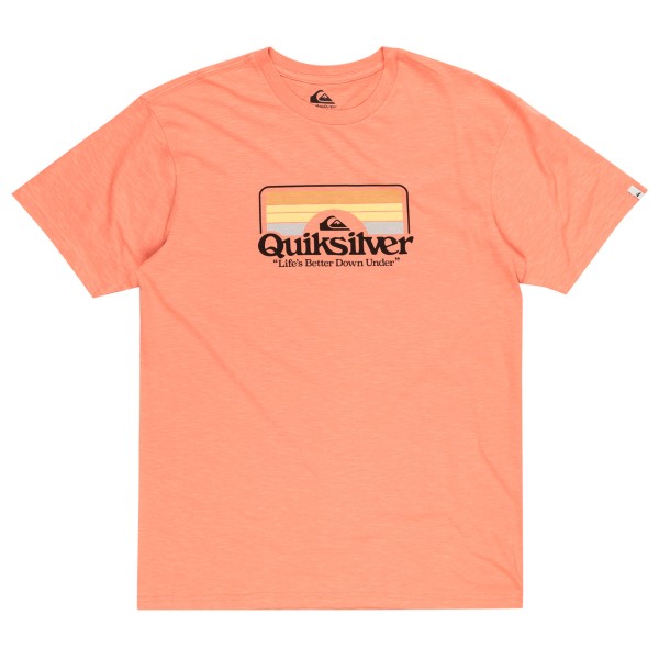 Quiksilver  Step Inside S/S - T-shirt, rood