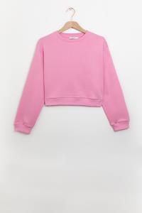 Sissy-Boy Roze Cropped Sweater