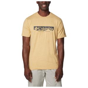 Columbia  Kwick Hike Graphic S/S Tee - T-shirt, light camel heather