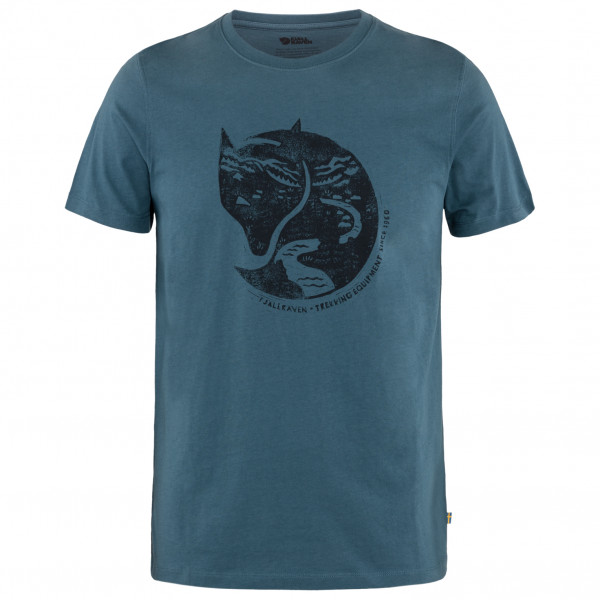 Fjällräven  Arctic Fox - T-shirt, blauw