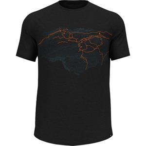 Odlo Heren Ascent PW 130 Topography T-Shirt