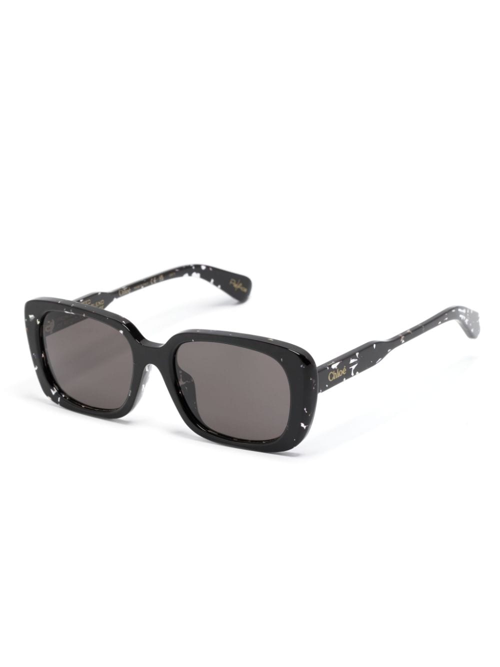 Chloé Eyewear Gayia zonnebril met vierkant montuur - Zwart
