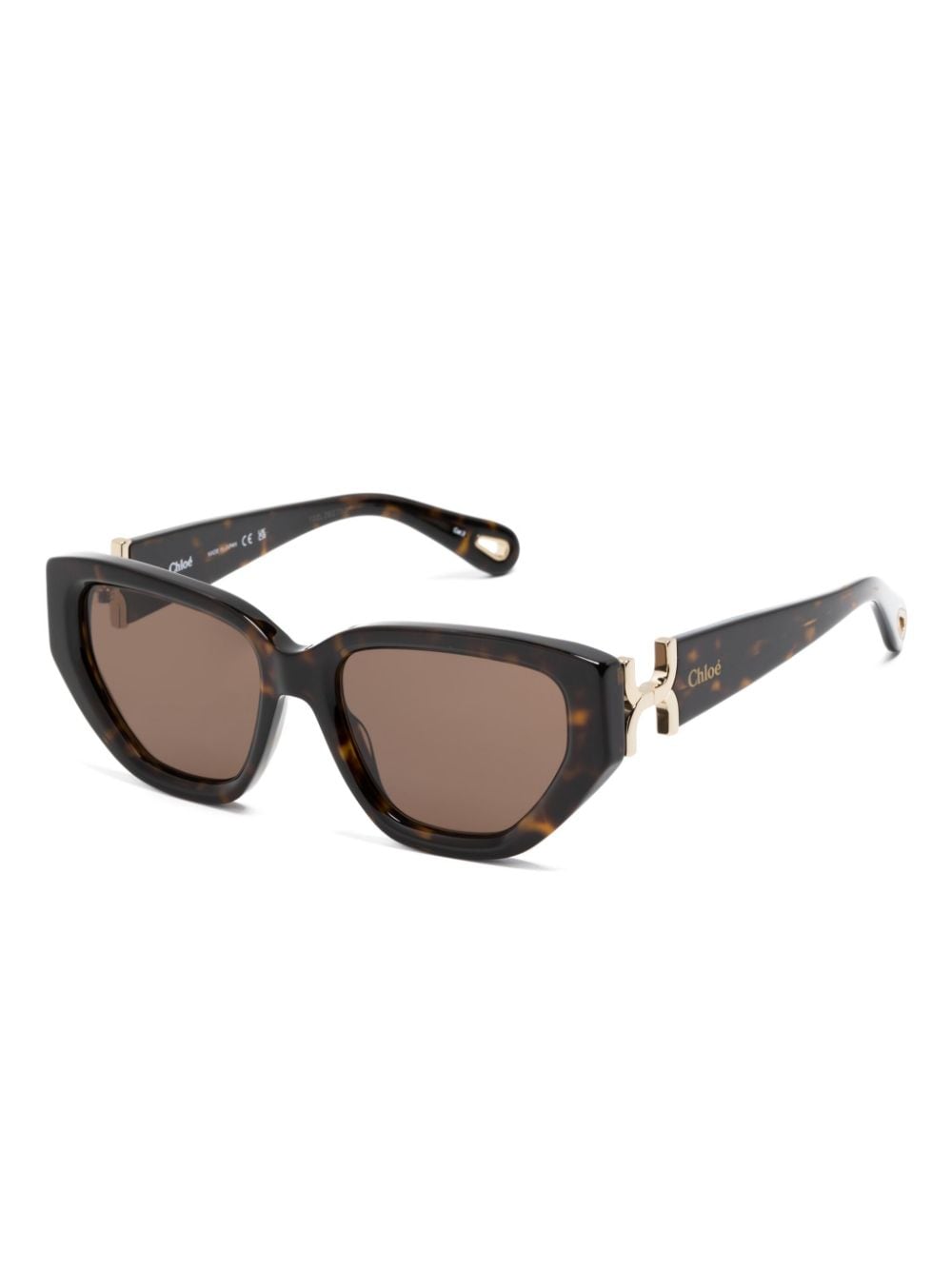 Chloé Eyewear Marcie cat-eye sunglasses - Bruin