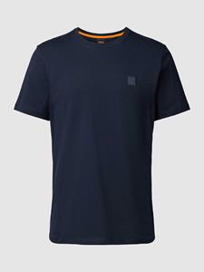 Boss Orange T-shirt met labelprint, model 'Tales'