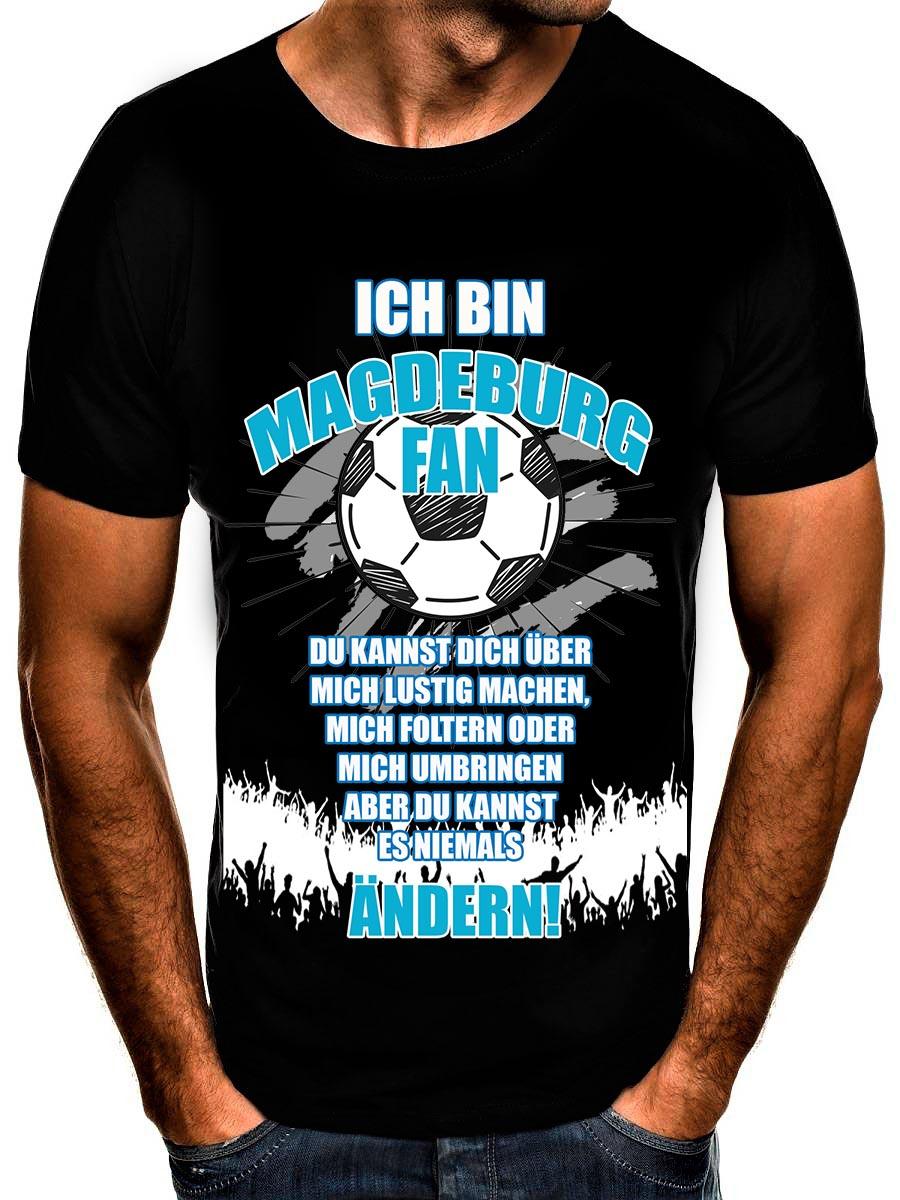 Shirtbude Magdeburg Fan Soccer Football Shirt