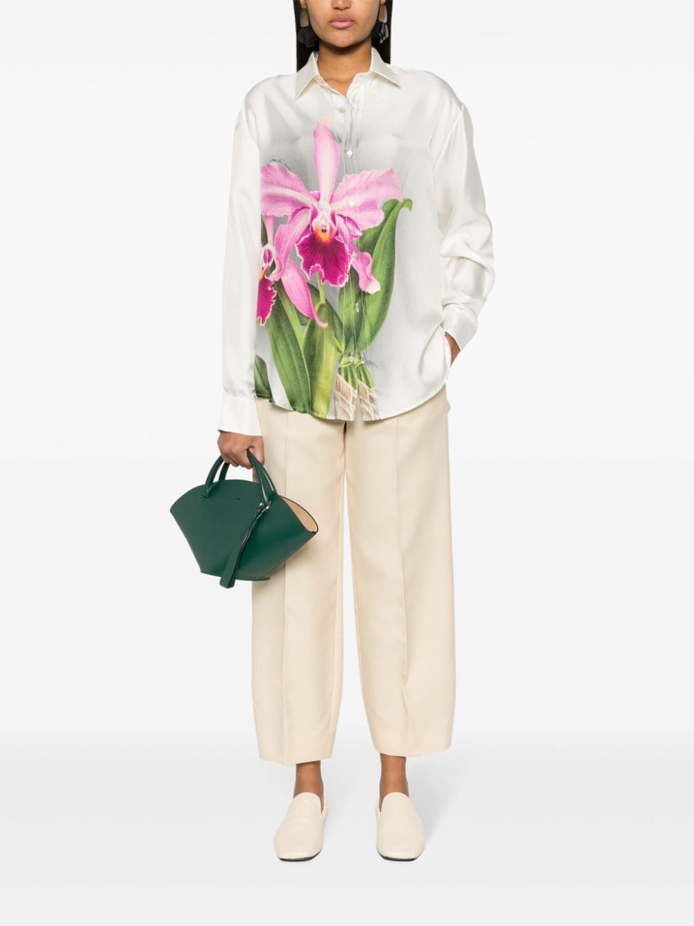 Pierre-Louis Mascia Overhemd met bloemenprint - Roze
