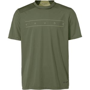VAUDE T-Shirt Men's Qimsa Logo Shirt (1-tlg) Grüner Knopf
