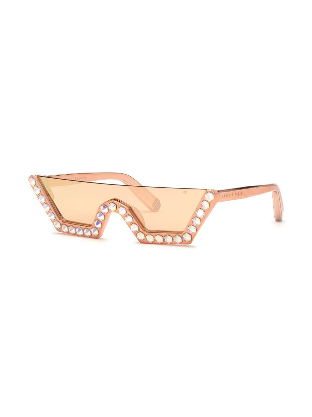Philipp Plein Plein Crystal Lux square-frame sunglasses - Roze