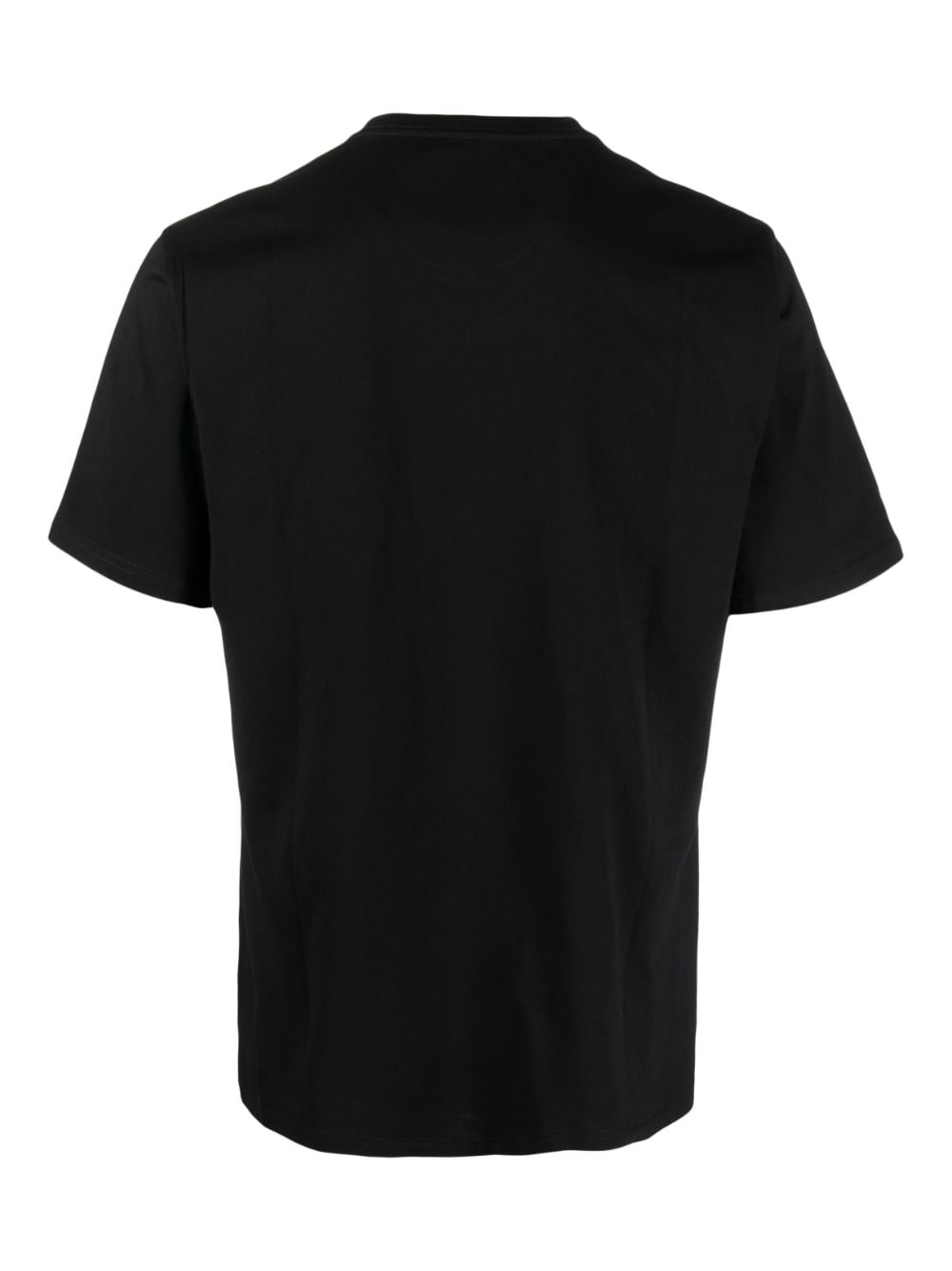 Barbour T-shirt met geborduurd logo - Zwart