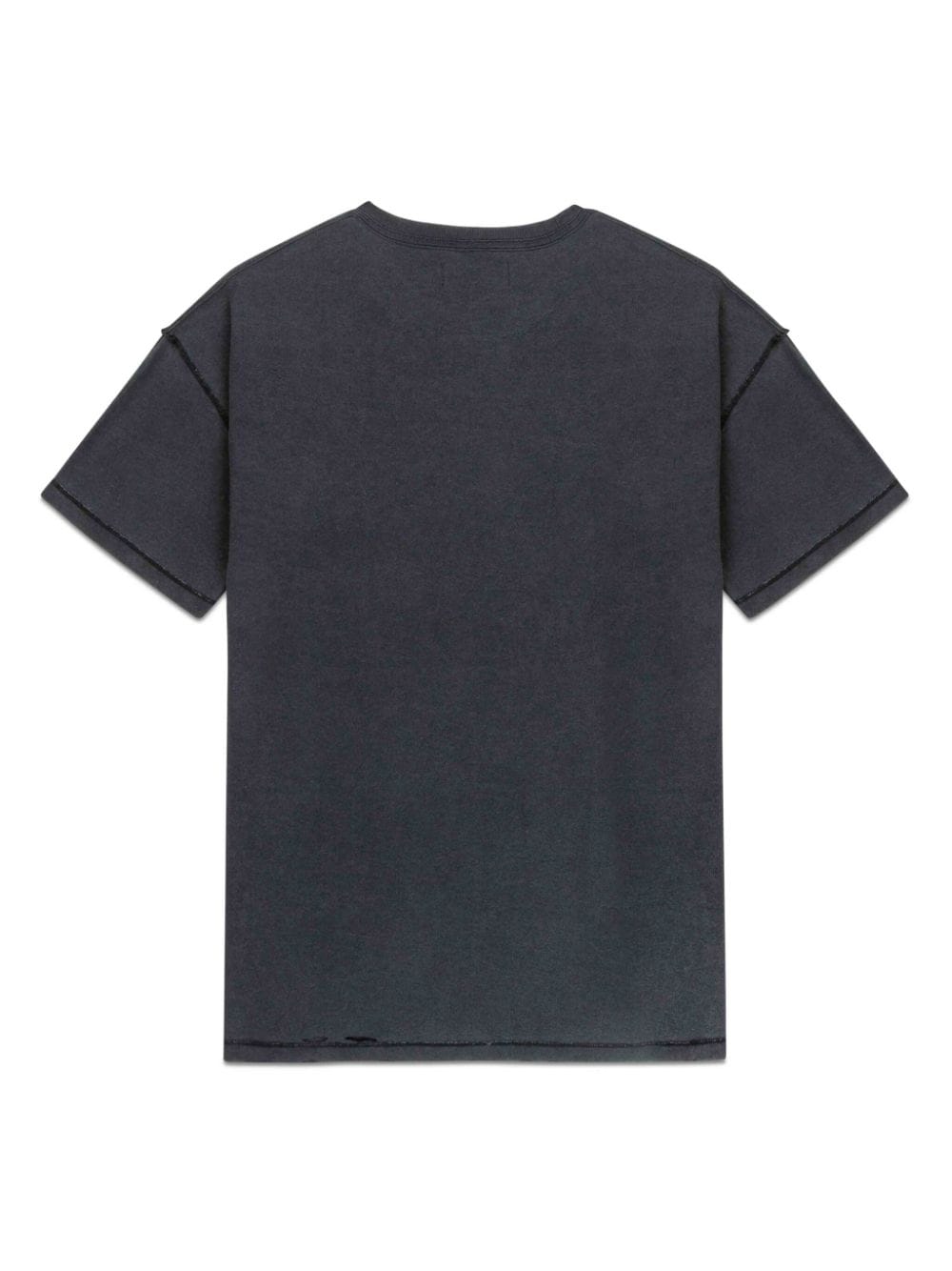 Purple Brand Fight-print cotton T-shirt - Zwart