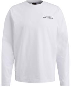 PME LEGEND T-Shirt Long sleeve r-neck cotton elastane