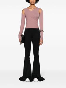 Rick Owens Banana cold-shoulder blouse - Roze