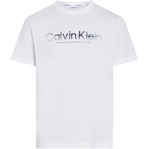 Calvin Klein T-shirt BT-DIFFUSED LOGO T-SHIRT Grote maten
