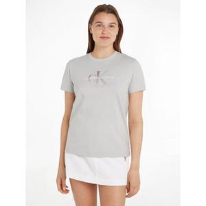 Calvin Klein T-shirt DIFFUSED MONOLOGO REGULAR TEE met een logo-opschrift