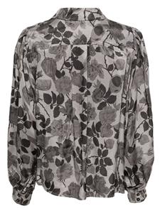 Bimba y Lola floral-print blouse - Zwart