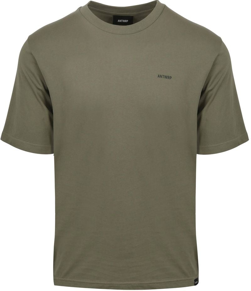 ANTWRP T-Shirt Backprint Grün