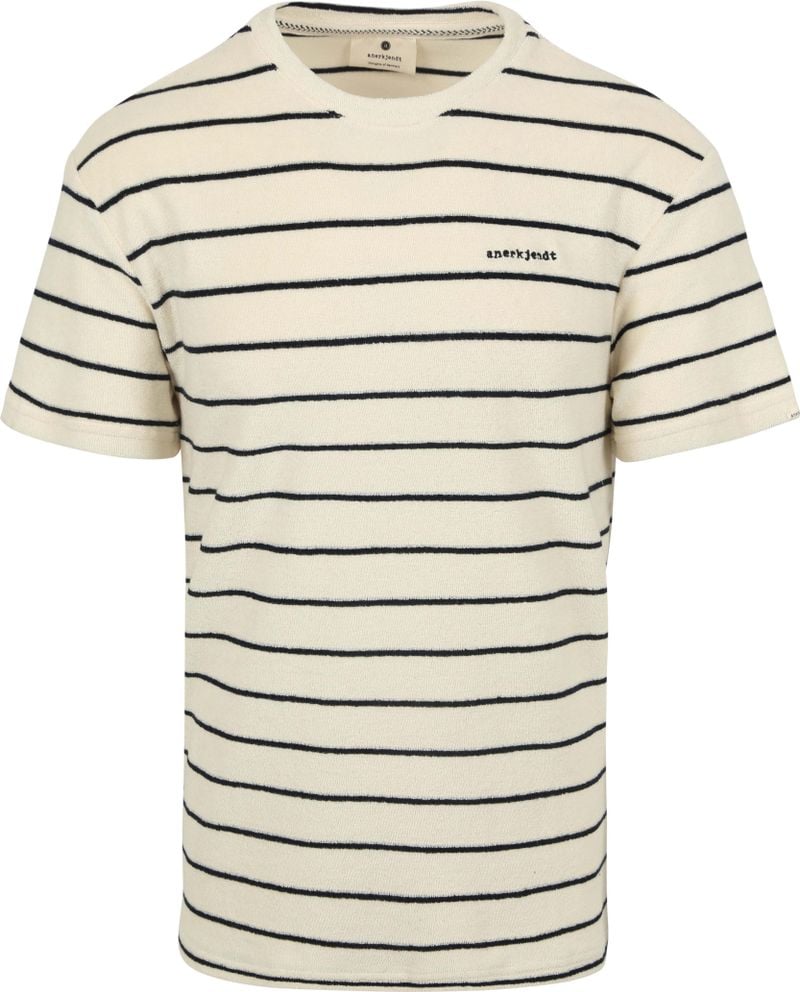 Anerkjendt Akkiikki S-S Frotte Stripe T-Shirt