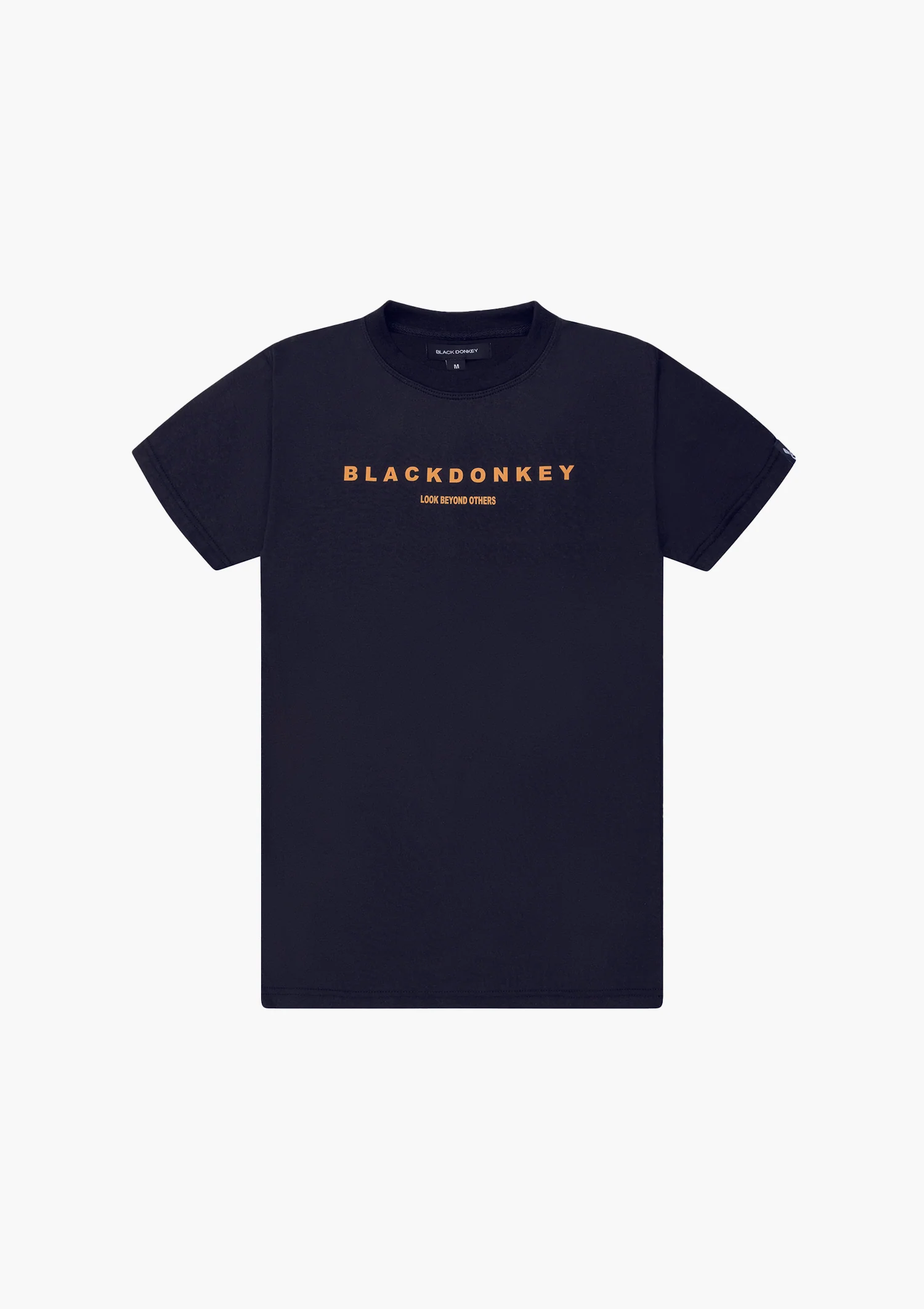 Black Donkey Apollo t-shirt i black/orange