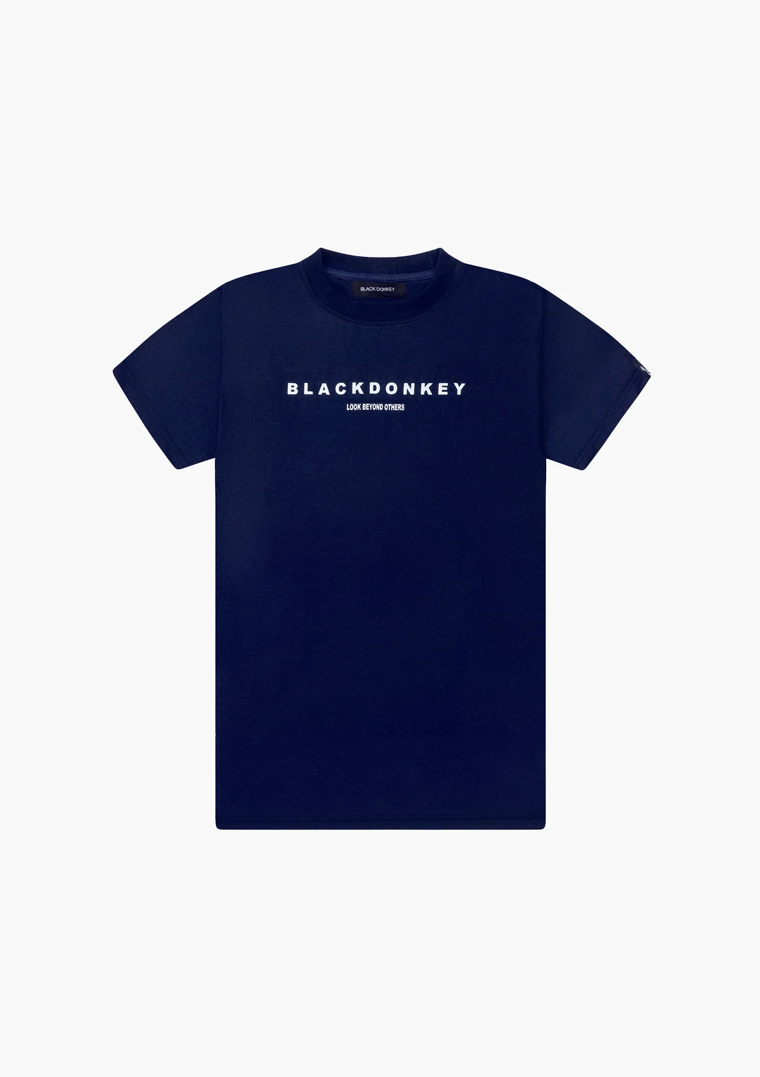 Black Donkey Apollo t-shirt i dark blue/white