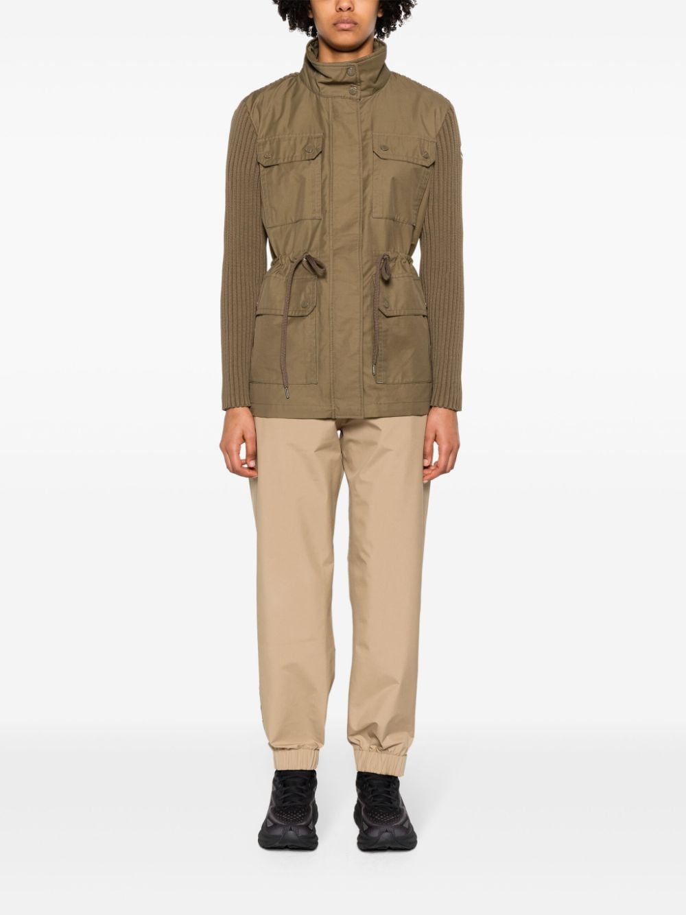 Moncler Grenoble Gore-Tex tapered trousers - Bruin