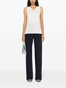 Fabiana Filippi Blouse met V-hals - Wit