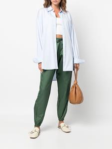 WARDROBE.NYC Broek met trekkoordtaille - Groen