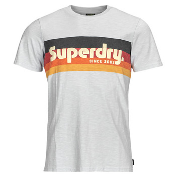 Superdry  T-Shirt CALI STRIPED LOGO T SHIRT