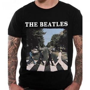 The Beatles Unisex volwassen Abbey Road-logo T-shirt