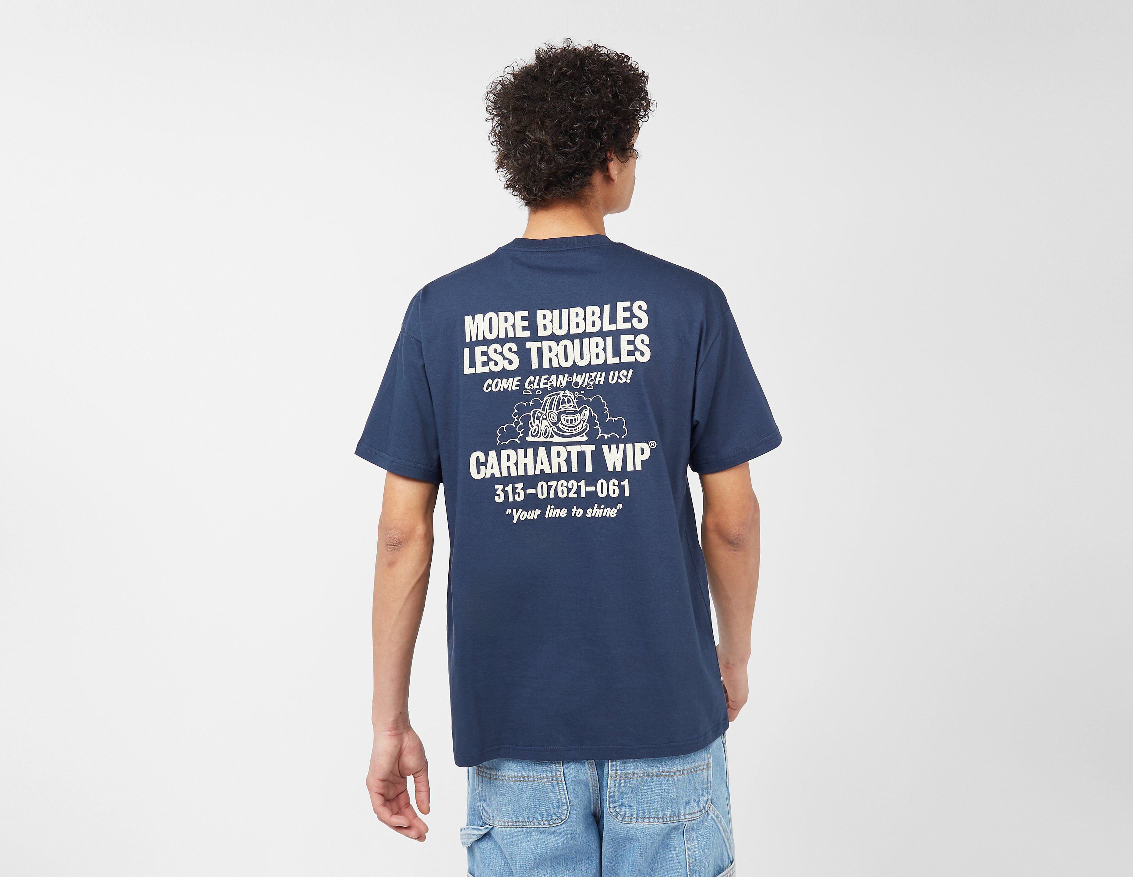 Carhartt WIP Less Troubles T-Shirt, Navy