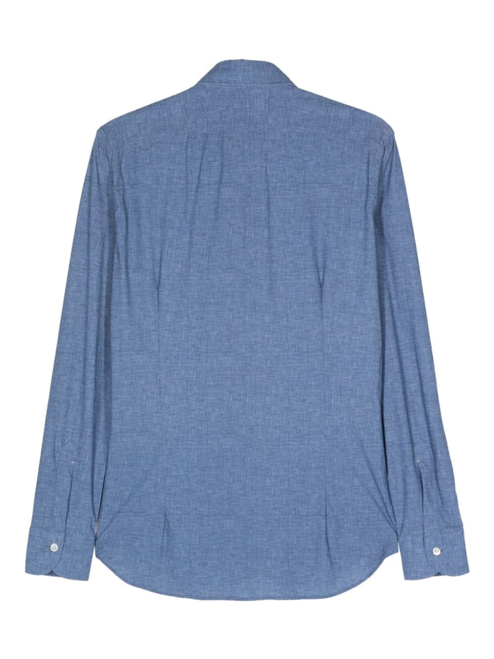 Mazzarelli long-sleeve shirt - Blauw
