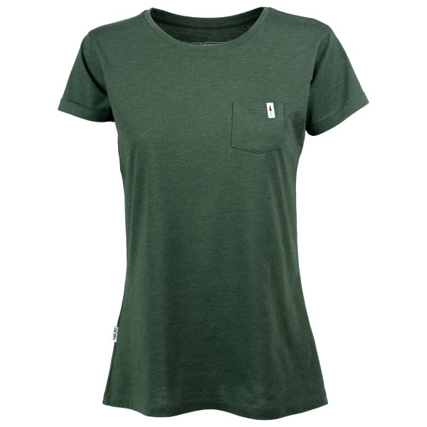 NIKIN  Women's Treeshirt Pocket - T-shirt, groen