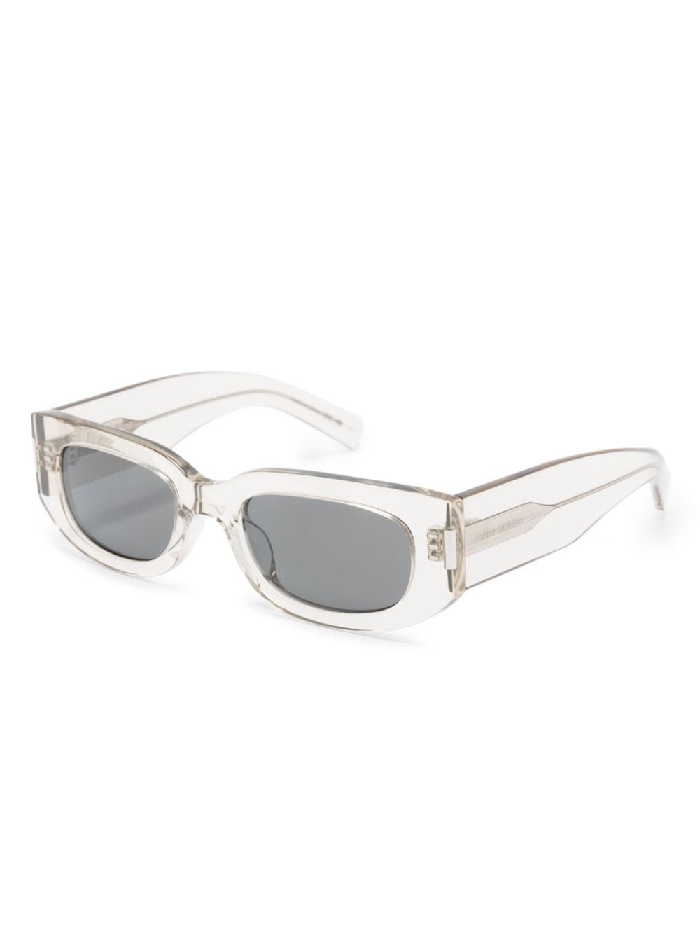 Saint Laurent Eyewear square-frame sunglasses - Beige