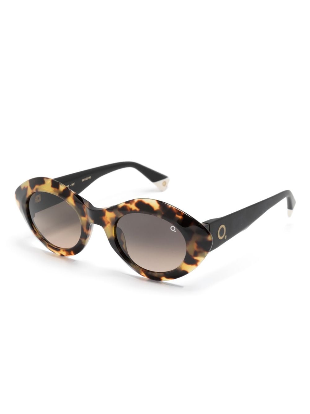 Etnia Barcelona Ampat oval-frame sunglasses - Bruin