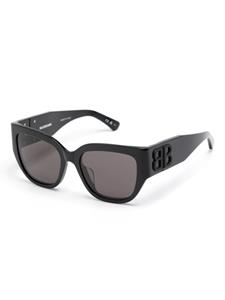 Balenciaga Eyewear Zonnebril met cat-eye montuur en logopatch - Zwart