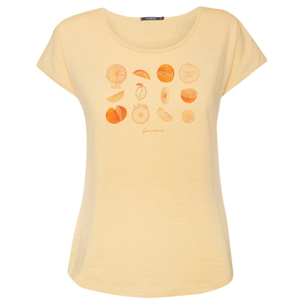 GreenBomb  Women's Bike Citrus Cool - T-Shirts - T-shirt, geel
