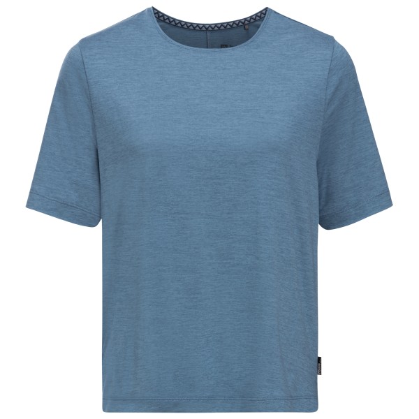 Jack Wolfskin  Women's Travel T - T-shirt, blauw