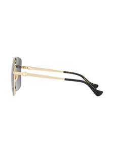 Gucci Eyewear Zonnebril met vierkant montuur - 2300I1 Gold