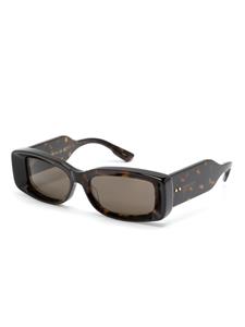 Gucci Eyewear rectangle-frame sunglasses - Bruin