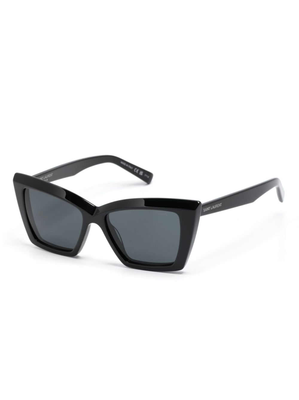 Saint Laurent Eyewear SL657 zonnebril met cat-eye montuur - Zwart