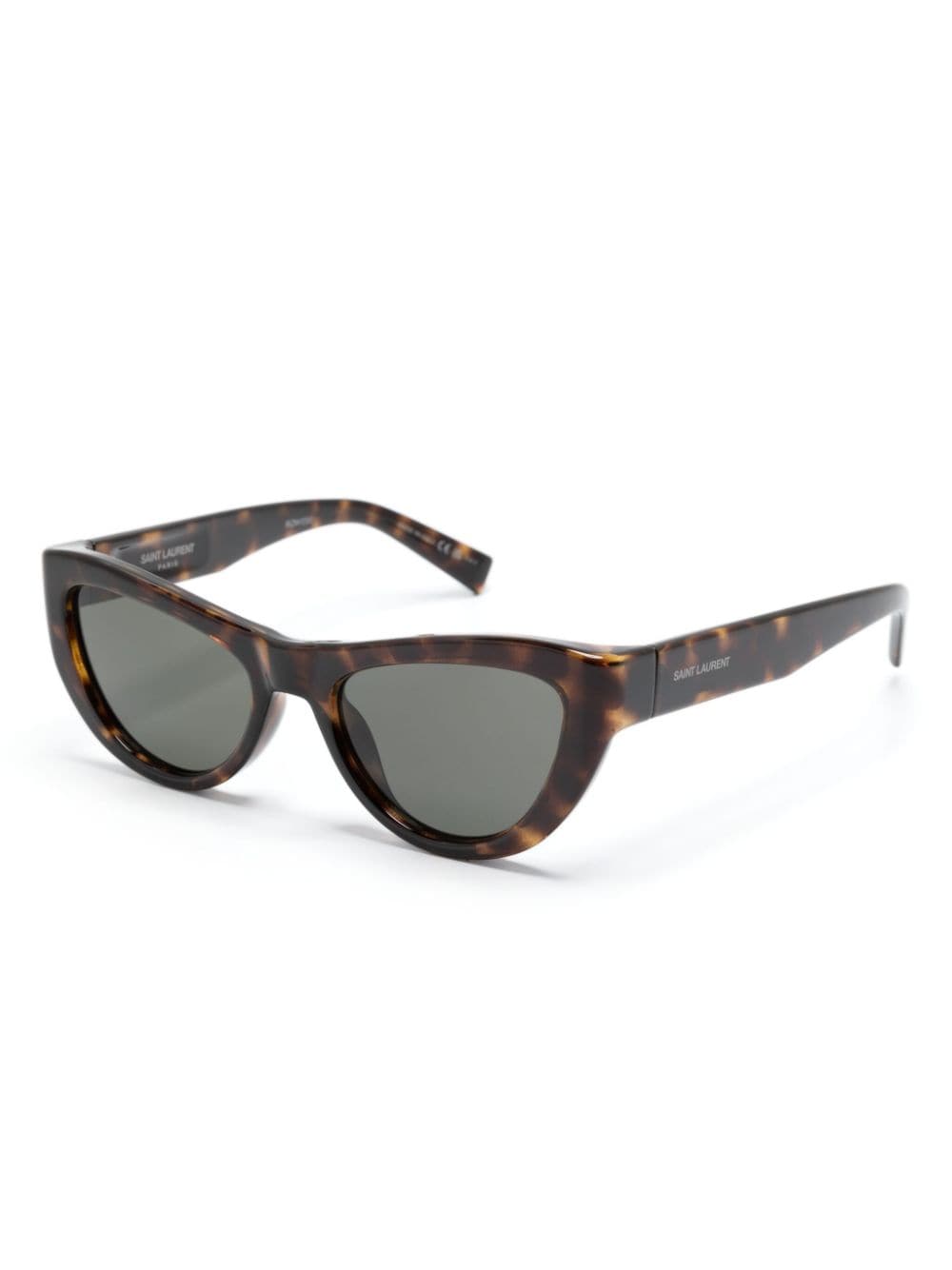 Saint Laurent Eyewear SL676 cat-eye sunglasses - Bruin