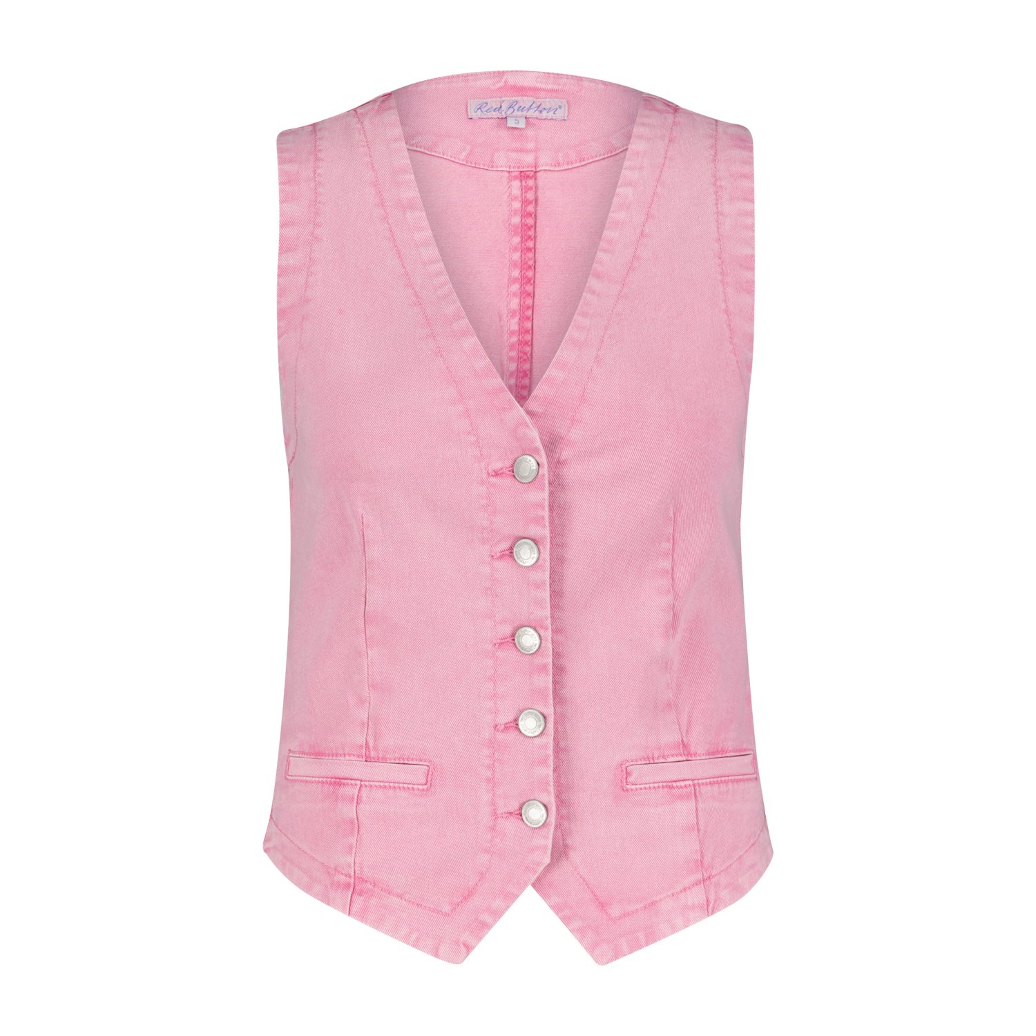 Red Button Waistcoat