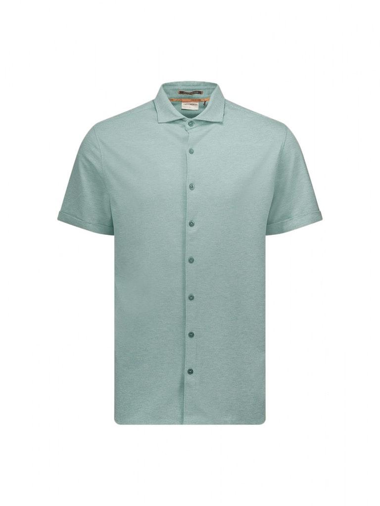 No- Excess Male Overhemden 23420281 Shirt Short Sleeve Jersey Stretch