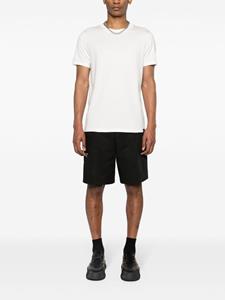 Courrèges crew-neck cotton T-shirt - Wit