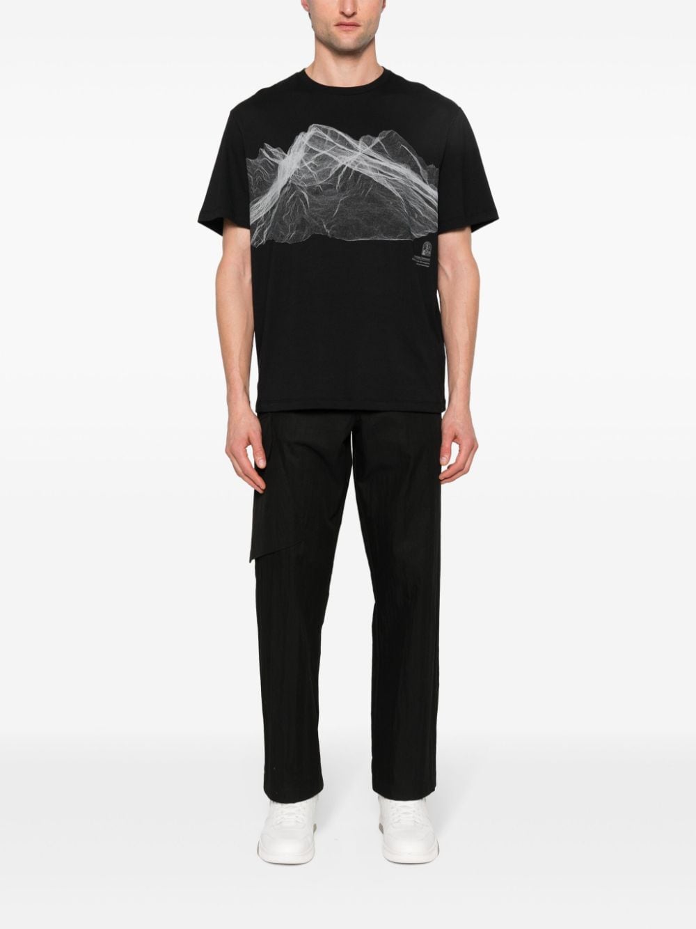Parajumpers graphic-print cotton T-shirt - Zwart