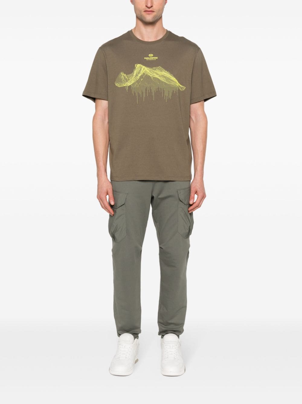 Parajumpers graphic-print cotton T-shirt - Groen