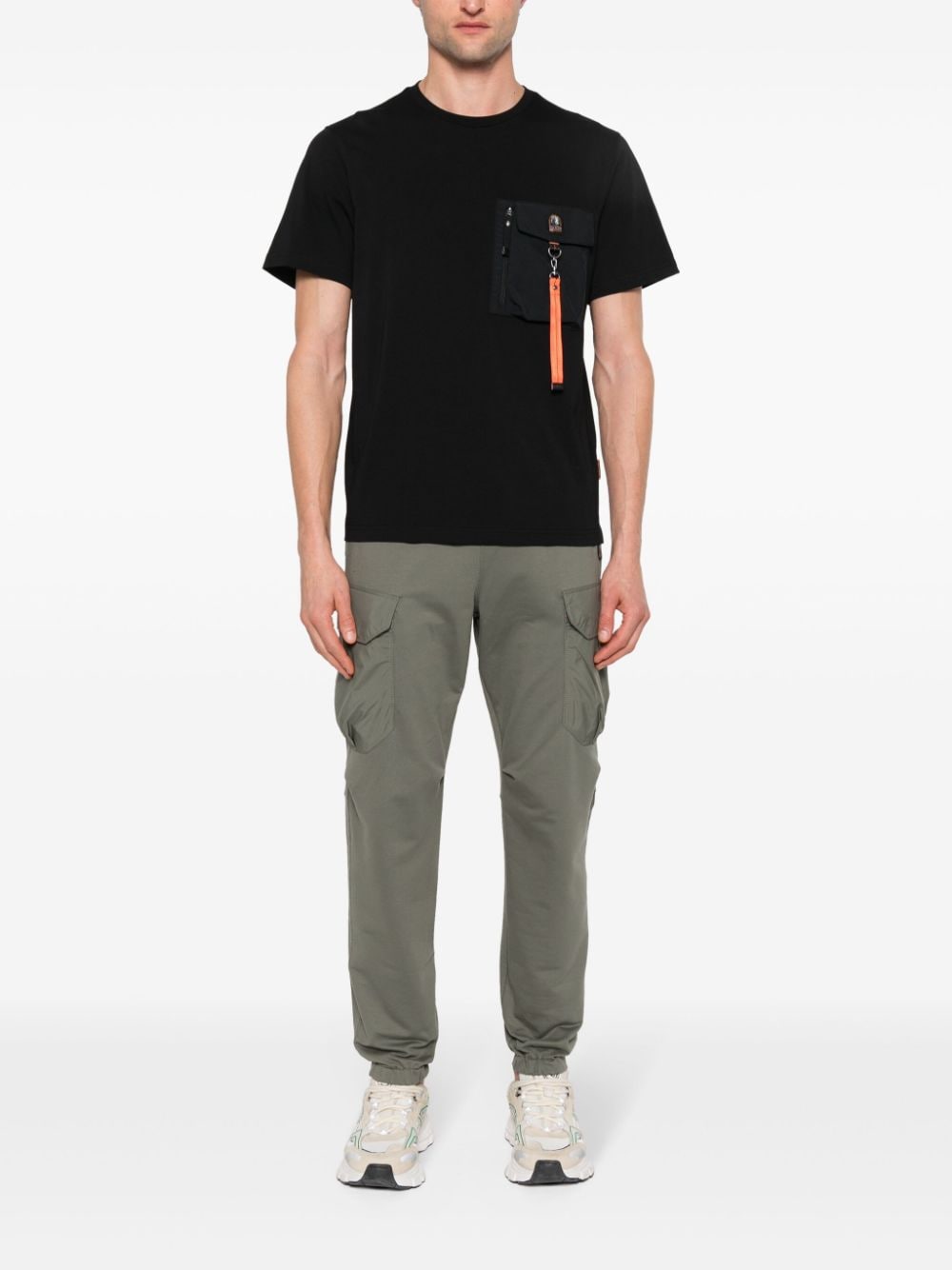 Parajumpers Mojave cotton T-shirt - Zwart