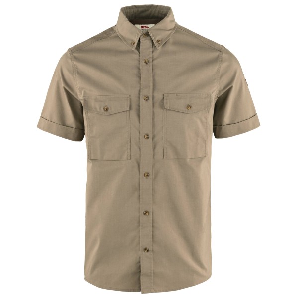 Fjällräven  Övik Air Stretch S/S Shirt - Overhemd, beige